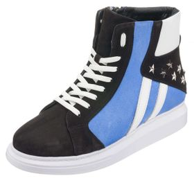 Costo Shoes ALA301 Siyah Mavi Erkek Bot