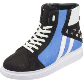Costo Shoes ALA301 Siyah Mavi Erkek Bot