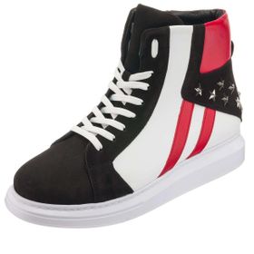 Costo Shoes ALA301 Siyah/Mavi Dana Derisi Erkek Bot