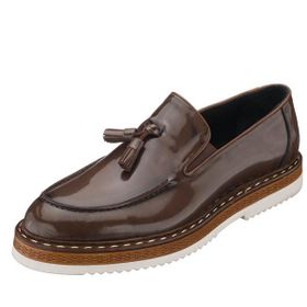 Costo Shoes ALP76 Kahve Açma Deri Hafif Rahat Eva Taban Rahat Geniş Kalıp Premium Serisi Erkek Ayakkabı