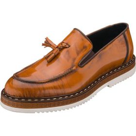 Costo Shoes ALP76 Taba Açma Deri Hafif Rahat Eva Taban Rahat Geniş Kalıp Premium SerisiErkek Klasik Ayakkabılar