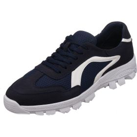 Costo Shoes ANG2525 Lacivert Termo Taban Büyük Numara Dana Derisi Rahat Geniş Kalıp Erkek Ayakkabı