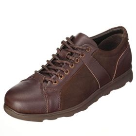 Costo Shoes B6166 Kahve Özel Seri 4 Mevsim Kauçuk Rahat Taban Büyük Numara Erkek Ayakkabı