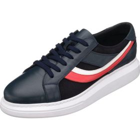 Costo Shoes BNC2136 Siyah Deri Büyük Numara Spor Ayakkabı