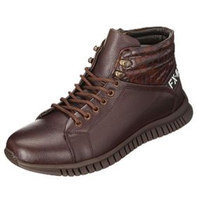 Costo Shoes BRK4414 Komando Büyük Numara Dana Derisi Rahat Geniş Kalıp Erkek Bot