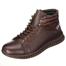 Costo Shoes BRK4414 Komando Büyük Numara Dana Derisi Rahat Geniş Kalıp Erkek Spor Ayakkabı