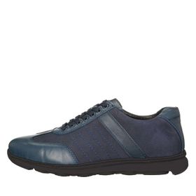 Costo Shoes CMP9560 Lacivert Deri Geniş Kalıp Süspansiyonlu Ortapedik Kauçuk Tabanlı Erkek Ayakkabı