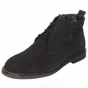 Costo Shoes CS501 Siyah Dana Süet Taban Erkek Bot