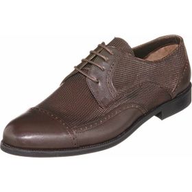 Costo Shoes CS6552 Acı Kahve Deri Vip Büyük Numara Rahat Geniş Kalıp Ayakkabı