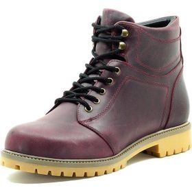 Costo Shoes CYN 2022 Bordo Crazy Deri Büyük Numara Erkek Bot