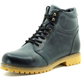 Costo Shoes CYN 2022 Gri Crazy Deri Büyük Numara Erkek Bot
