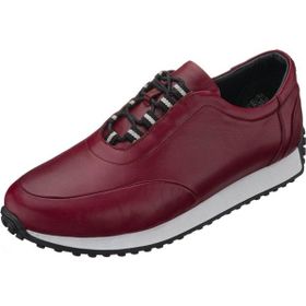 Costo Shoes Dora-2023 Bordo Dana Derisi Rahat Geniş Kalıp Hafif Taban Yeni Sezon Erkek Spor Ayakkabısı