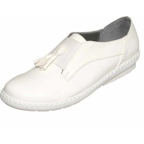 Costo Shoes DRL1958 Beyaz Kadın Babet