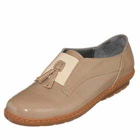Costo Shoes DRL4141 Vizon Kadın Babet