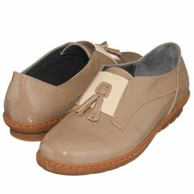 Costo Shoes DRL4141 Vizon Kadın Babet