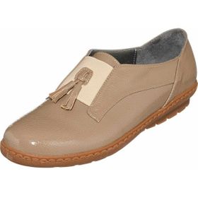 Costo Shoes DRL4141 Vizon Kadın Babet