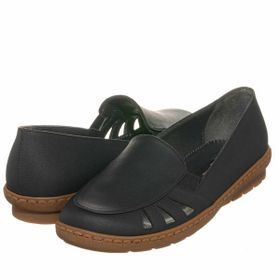 Costo Shoes DRL6018 Siyah Kadın Babet