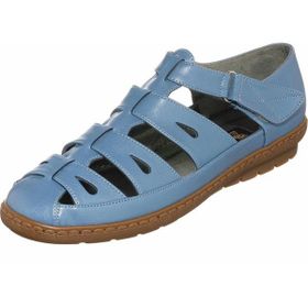 Costo Shoes DRL7018 BUZ Mavisi Kadın Babet
