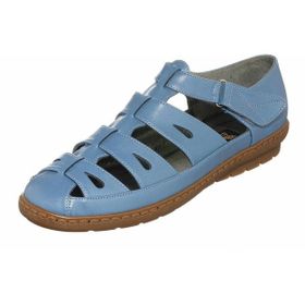 Costo Shoes DRL7018 BUZ Mavisi Kadın Babet