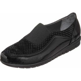 Costo Shoes DRL7019 Siyah 4 Mevsim Gündelik Rahat Geniş Kalıp Büyük Numara Kadın Ayakkabısı