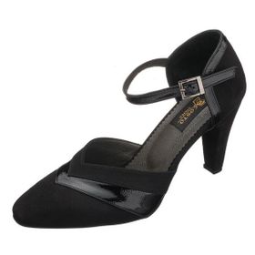 Costo Shoes ECE77 Siyah Süet Topuklu Yeni Sezon Kadın Ayakkabısı