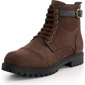 Costo Shoes EF703 Kahve Dana Nubuk El İşçiliği Rahat Geniş Kalıp Özel Seri Erkek Bot
