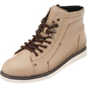 Costo Shoes ERN0126 Vizon Termo Taban Büyük Numara Dana Derisi Rahat Geniş Kalıp Üst Kalite Erkek Bot