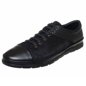Costo Shoes EU1840 Siyah Nubuklıu 4 Mevsim Büyük Numara Üst Kalite Erkek Ayakkabısı