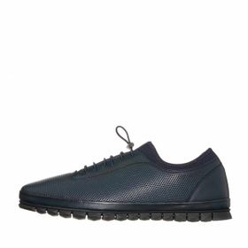 Costo Shoes EU6010 Lacivert Büyük Numara Rahat Kauçuk Taban Özel Seri 4 Mevsim Erkek Ayakkabısı