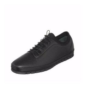 Costo Shoes EU6010 Siyah Streçli 4 Mevsim Büyük Numara Üst Kalite Erkek Özel Seri Ayakkabı