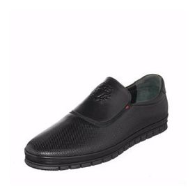 Costo Shoes EU6011 Siyah Deri Erkek Günlük Ayakkabı