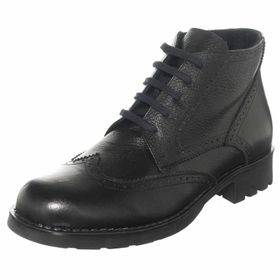 Costo Shoes F1923 Siyah Deri Büyük Numara Erkek Bot