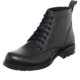 Costo Shoes F632 Siyah Deri Erkek Bot