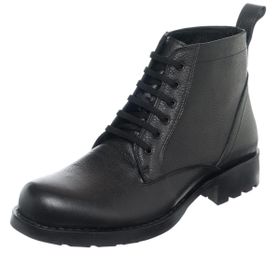 Costo Shoes F632 Siyah Deri Erkek Bot