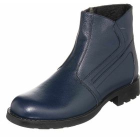 Costo Shoes F890 Lacivert Deri Erkek Bot