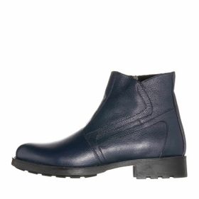 Costo Shoes F890 Lacivert Deri Erkek Bot
