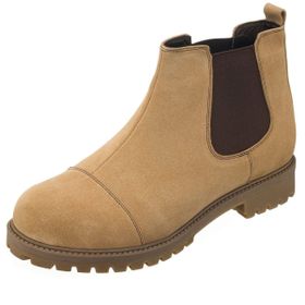 Costo Shoes GG1284 Kum Nubuk Dana Derisi Rahat Geniş Kalıp Erkek Bot