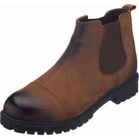 Costo Shoes GG1284 Taba Büyük Numara Dana Derisi Erkek Bot