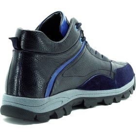 Costo Shoes GG1406 Lacivert Trekking Taban Büyük Numara Erkek Deri Bot