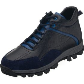 Costo Shoes GG1406 Lacivert Trekking Taban Büyük Numara Erkek Deri Bot