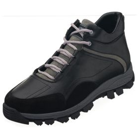 Costo Shoes GG1406 Siyah Trekking Taban Yeni Sezon Üst Kalite Büyük Numara Erkek Deri Bot