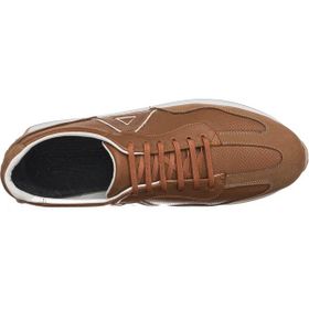 Costo Shoes GG18 Kum Nubuk Termo Taban ve Rahat Geniş Kalıp Deri Erkek Deri Spor Ayakkabı