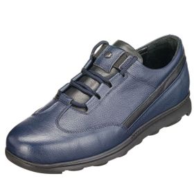 Costo Shoes GG2073 Lacivert Dana Nubuk Kauçuk Taban Rahat Geniş Kalıp Büyük Numara 4 Mevsim Erkek Ayakkabısı
