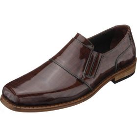 Costo Shoes K01 Kahve Açma Baskılı Deri Extra Rahat Extra Geniş Kalıp Özel Seri El İşçiliği Erkek Klasik Ayakkabı