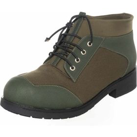 Costo Shoes K303 Haki Streç Kadın Bot