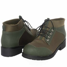 Costo Shoes K303 Haki Streç Kadın Bot