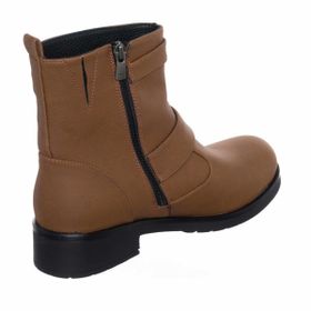 Costo Shoes K313-5 Taba Deri Kadın Bot