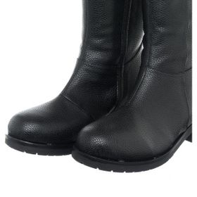 Costo Shoes K341 Siyah Üst Kalite Geniş Kalıp Kadın Çizme