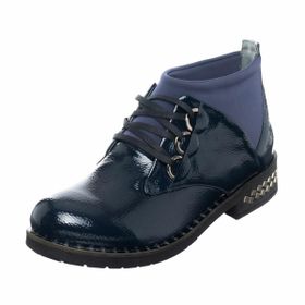Costo Shoes K406-3 Lacivert Kadın Bot