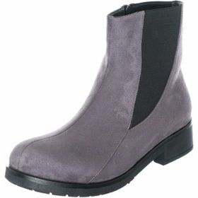 Costo Shoes K418 Gri Süet Kadın Bot